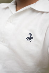 40’s cuban collar linen shirt - White