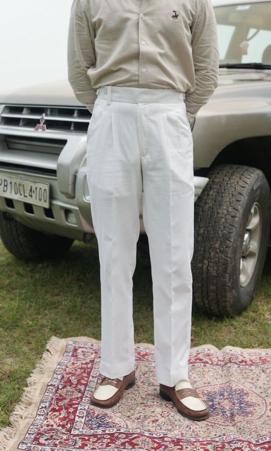 The Battalion’s Cut Gurkha Trouser - Off White