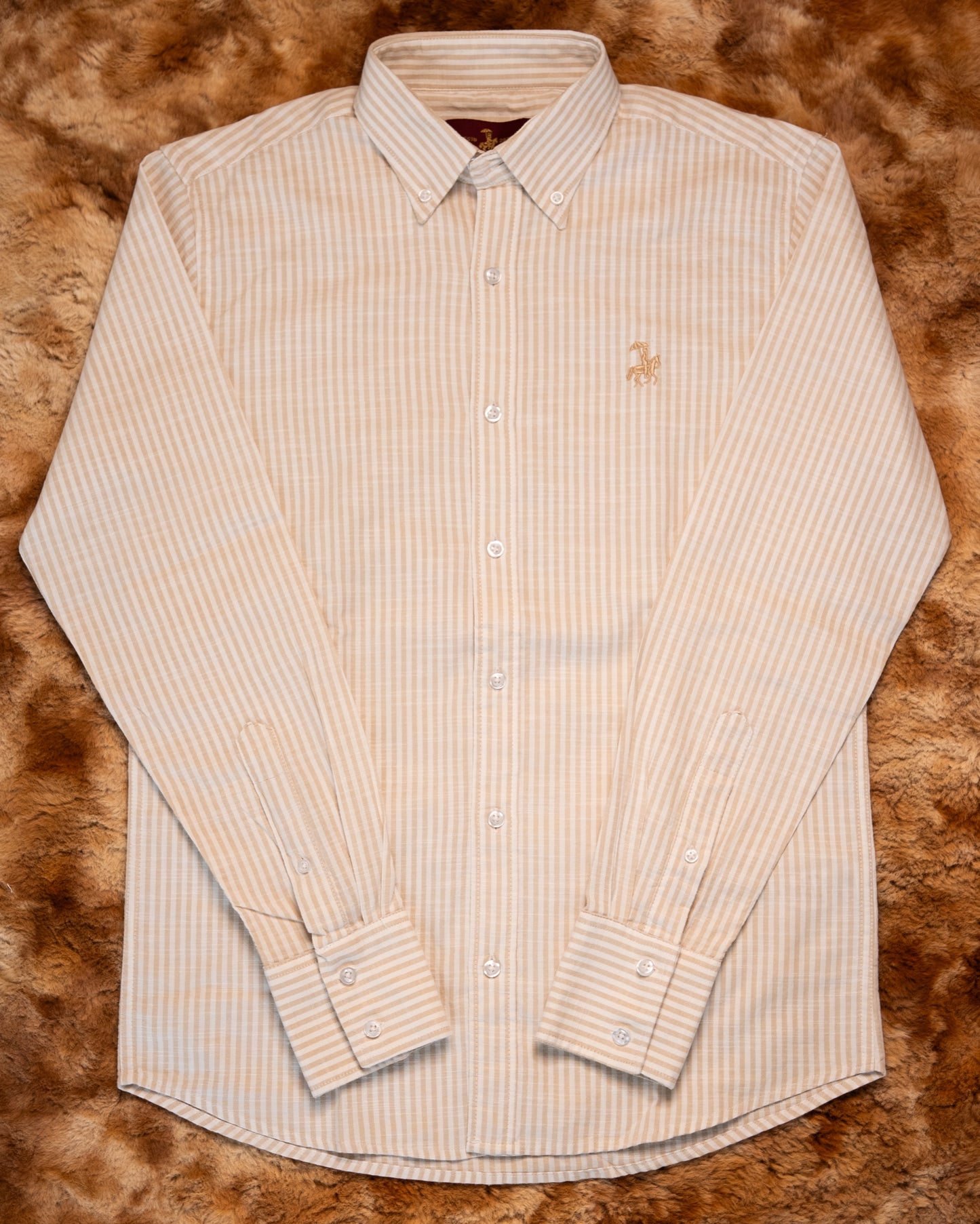 Gentleman’s Stripe Shirt - Beige