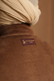 GENTLEMAN’S CORD PUFFER JACKET - TAN