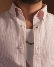 Gentleman’s Stripe Shirt - Light Pink