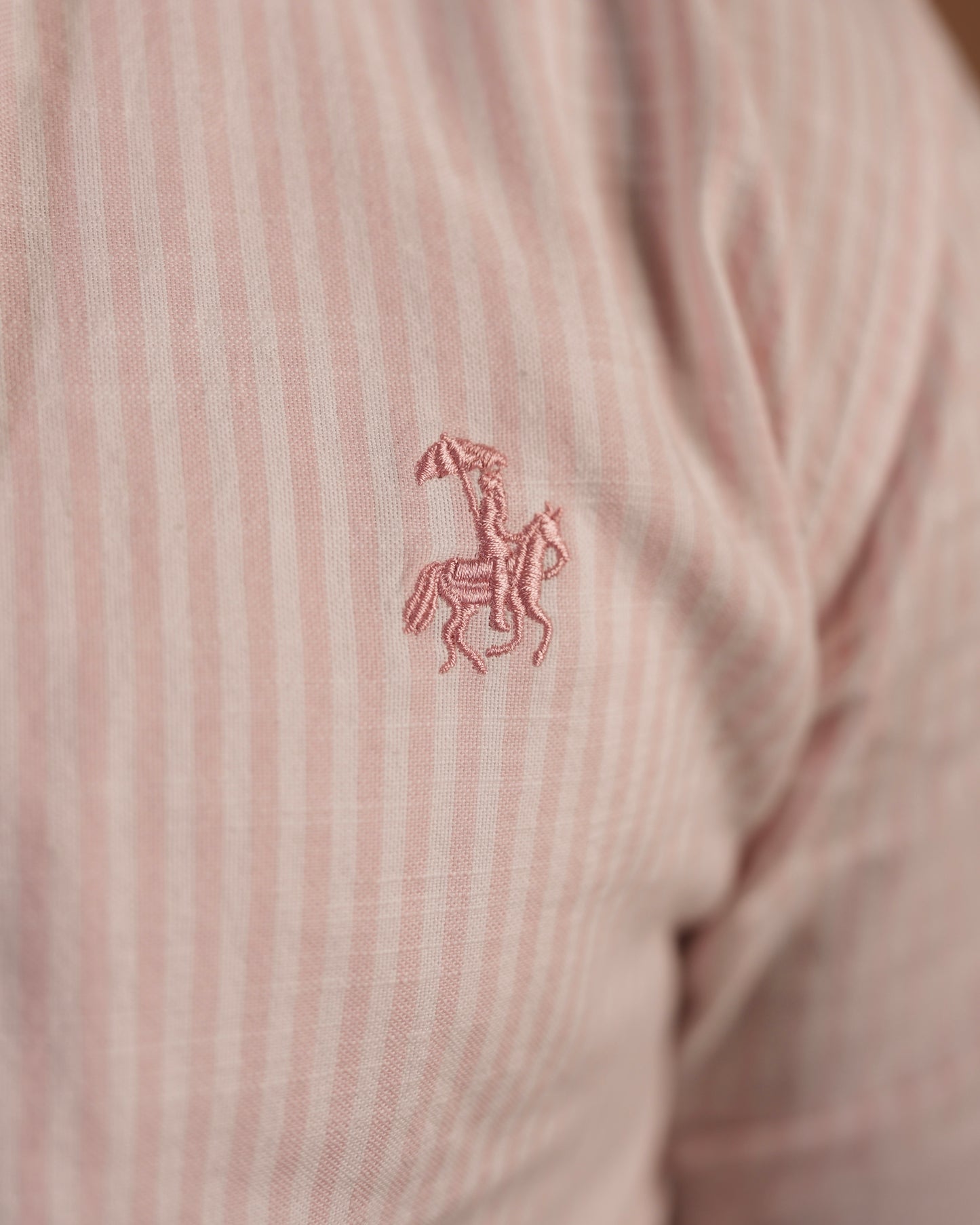 Gentleman’s Stripe Shirt - Light Pink
