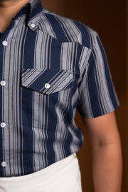 90’s Dad Core Oxford Shirt - Navy