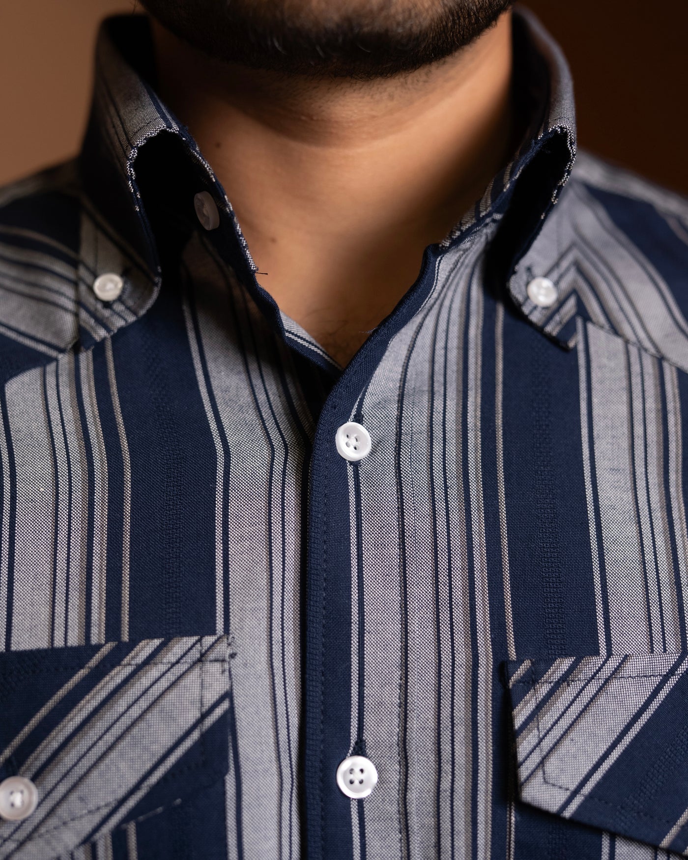90’s Dad Core Oxford Shirt - Navy