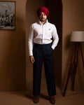 50's Cut Oxford Shirt - white
