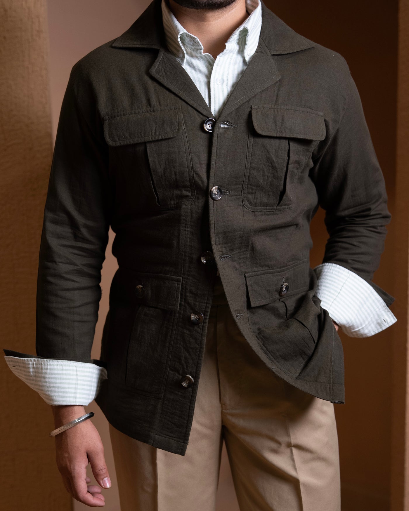 DON-AIR SUMMER JACKET - Olive