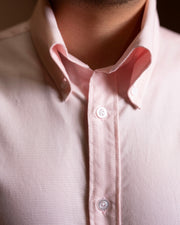 50's Cut Oxford Shirt - pink