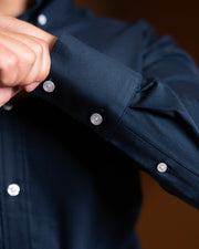 50's Cut Oxford Shirt - navy