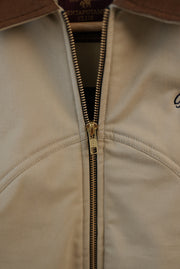 CAVALRY ROYAL CUT CROPPED JACKET - BEIGE