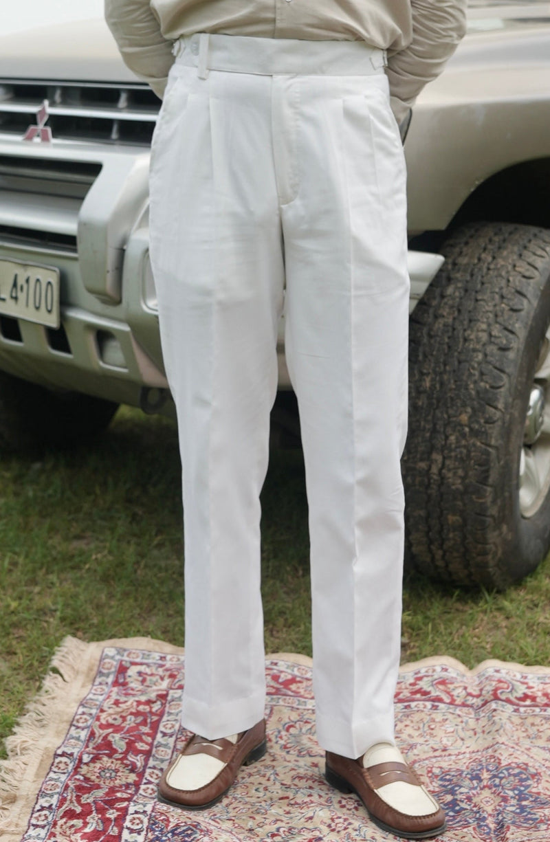 The Battalion’s Cut Gurkha Trouser - Off White