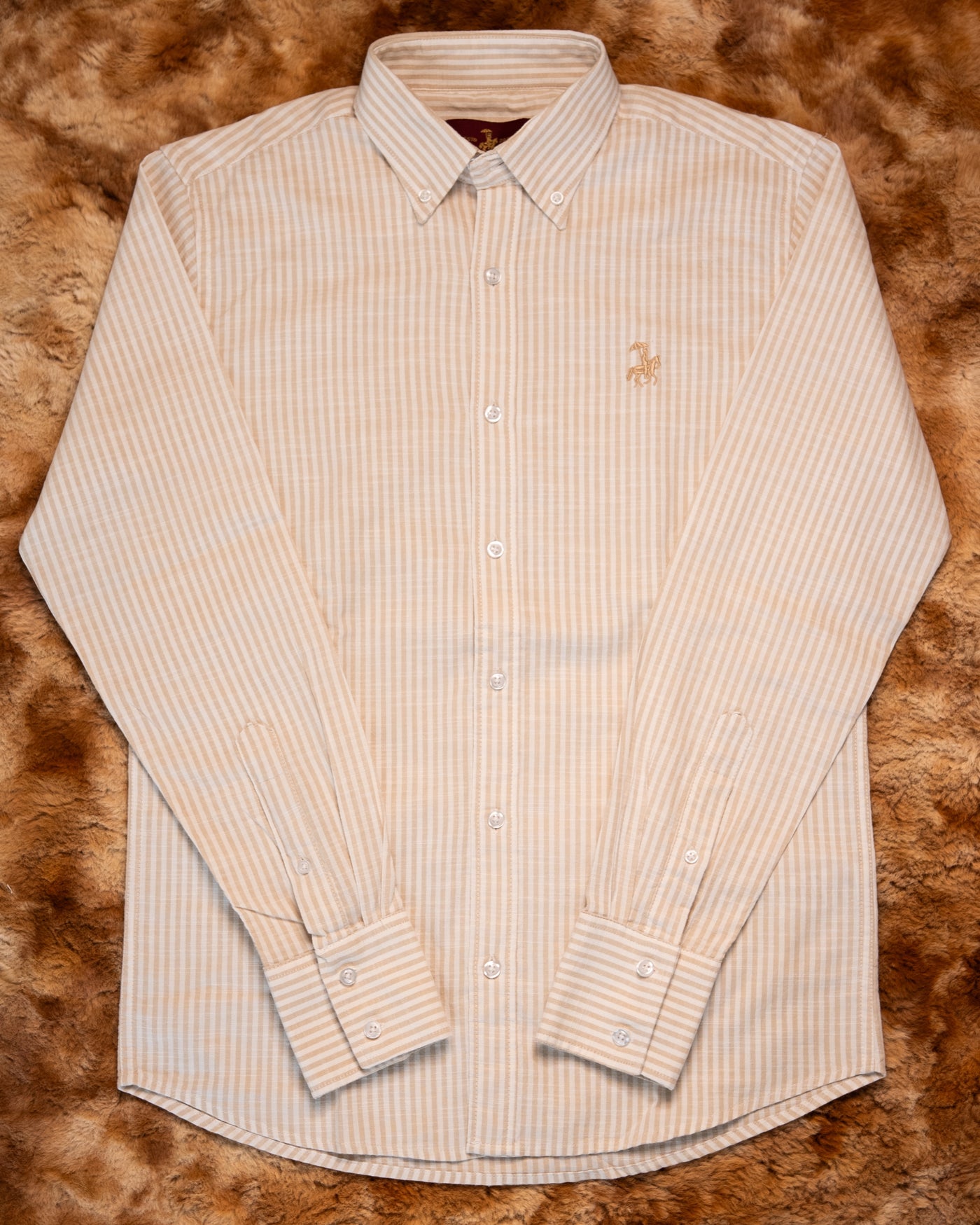 Gentleman’s Stripe Shirt - Beige