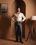 Gentleman’s Stripe Shirt - Beige