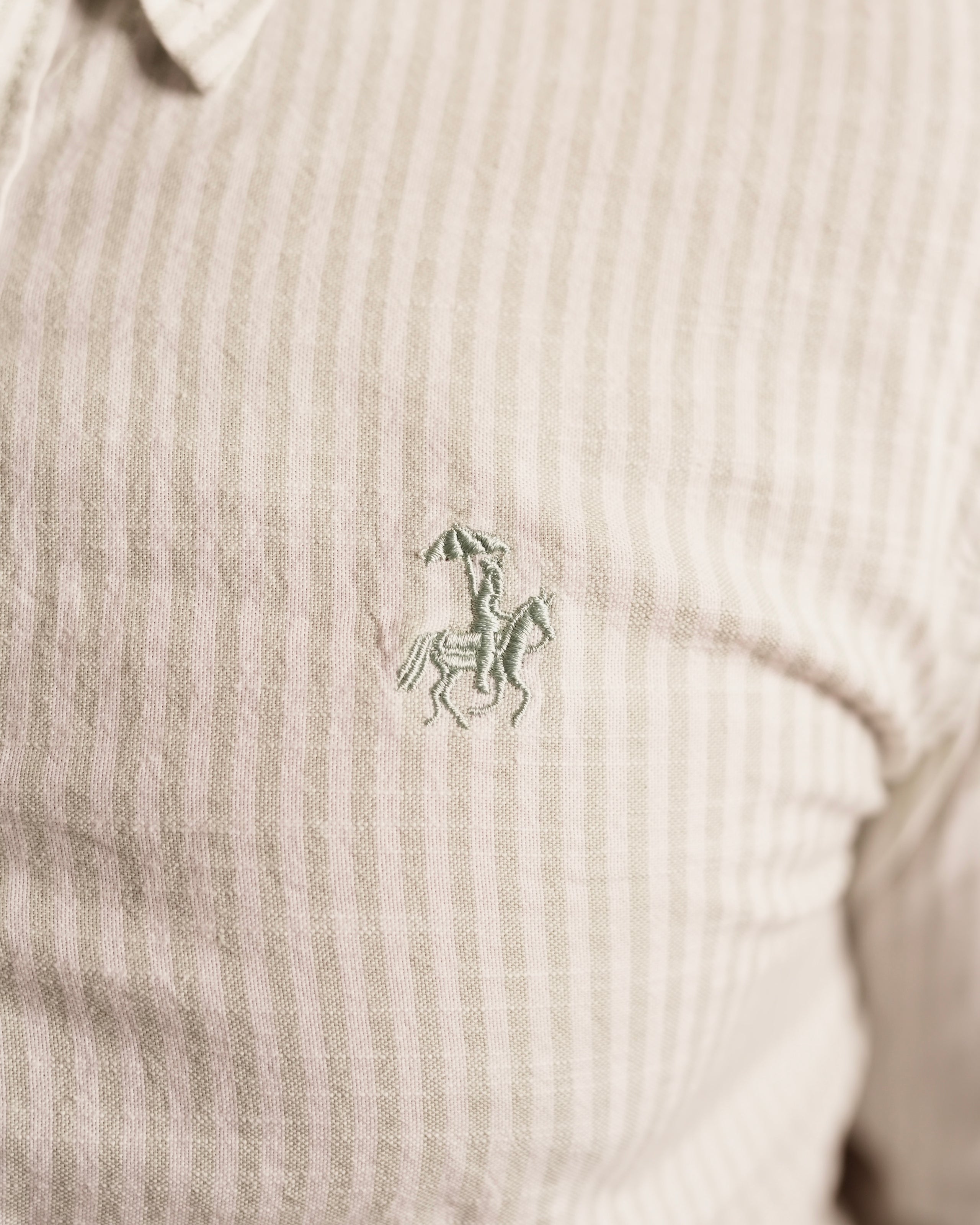Gentleman’s Stripe Shirt - Pistachio Green