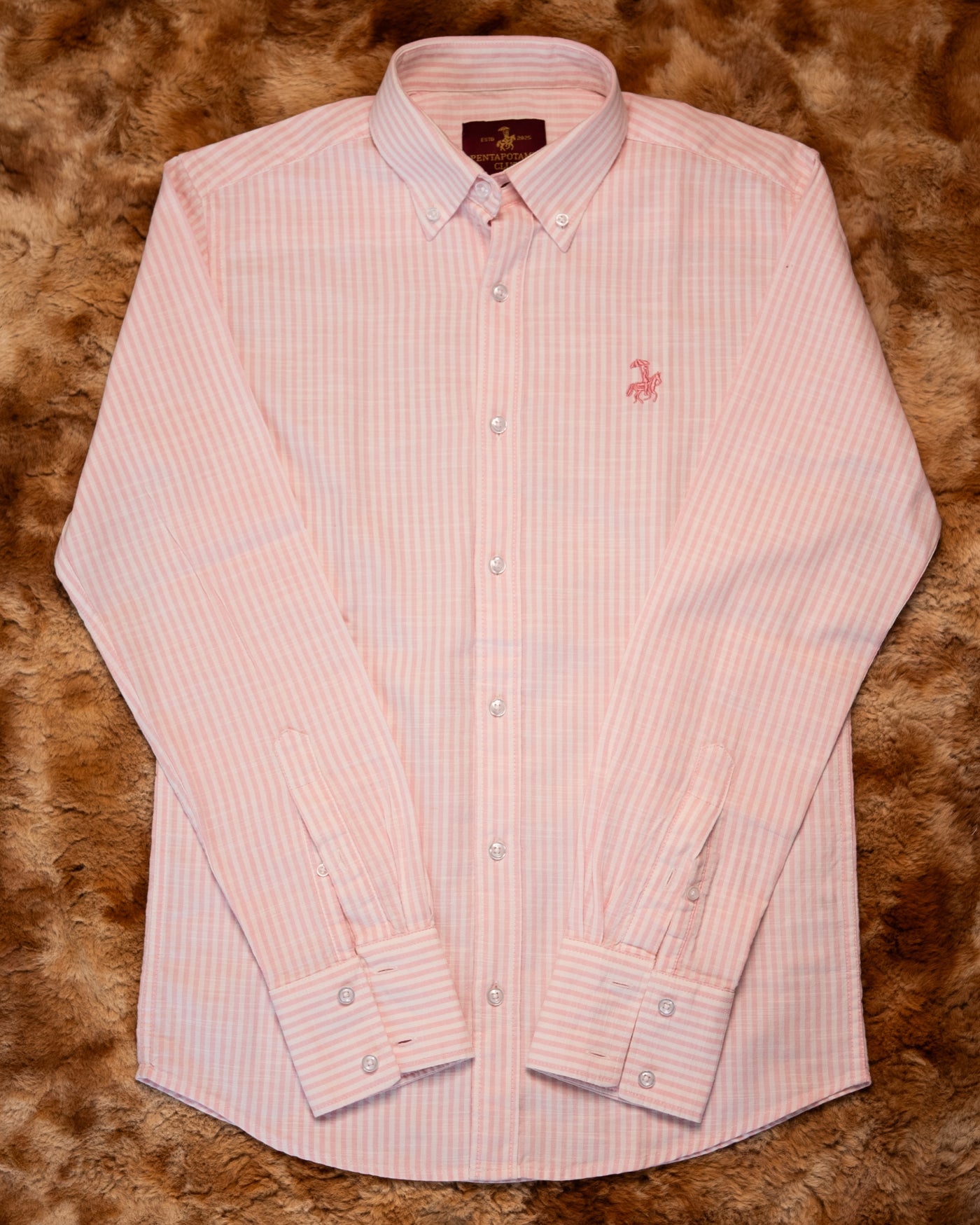 Gentleman’s Stripe Shirt - Light Pink
